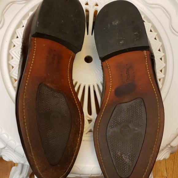 DEXTER USA MEN'S BURGUNDY SHOES SZ 10 M - Picture 5 of 8